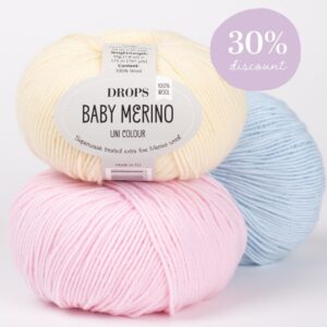 DROPS Baby Merino (meriino 100%) -30%