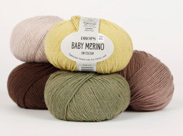 DROPS Baby Merino (meriino 100%)