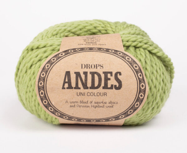DROPS Andes (E-gr; vill 65%, alpaka 35%) - 30% - Image 4