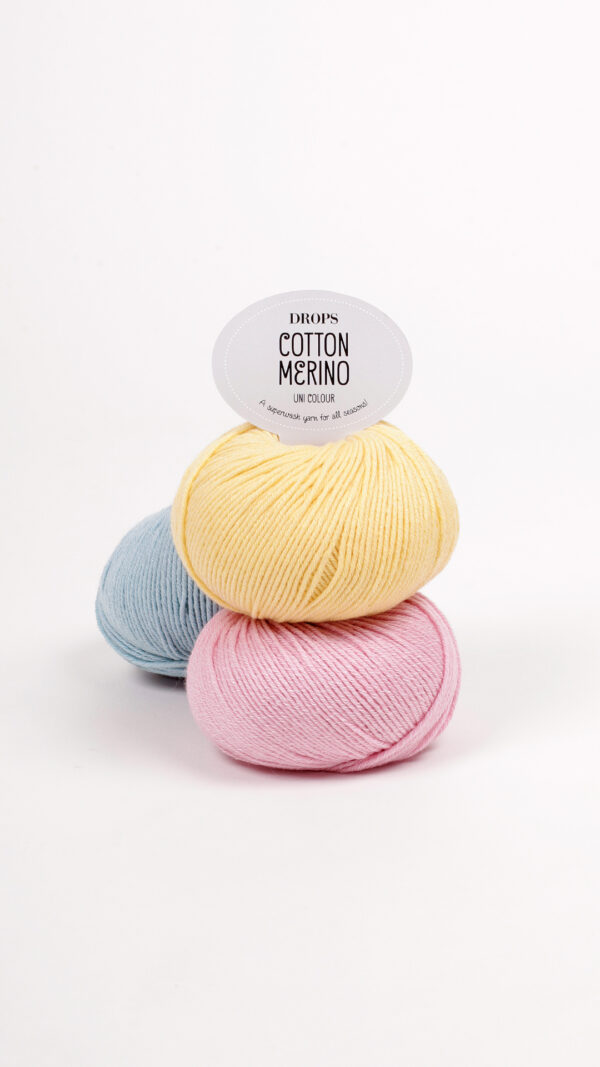 DROPS Cotton Merino (meriino 50%, puuvill 50%) - Image 7