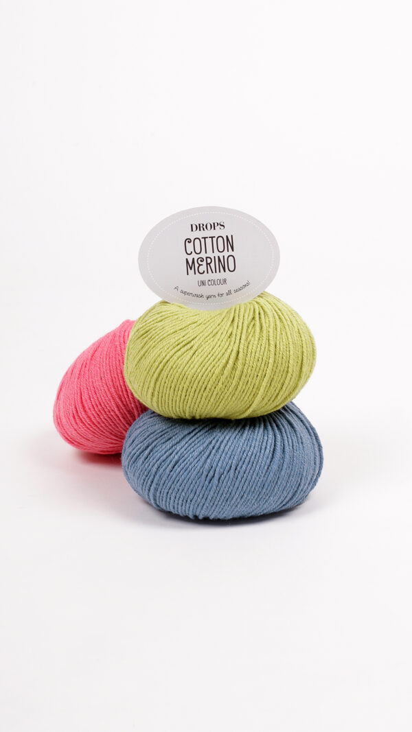 DROPS Cotton Merino (meriino 50%, puuvill 50%) - Image 6