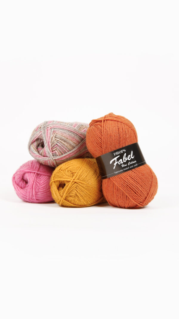 DROPS Fabel (75% vill, 25% polüamiid; sokilõng) - Image 3