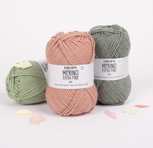 DROPS Merino Extra Fine (meriino 100%)