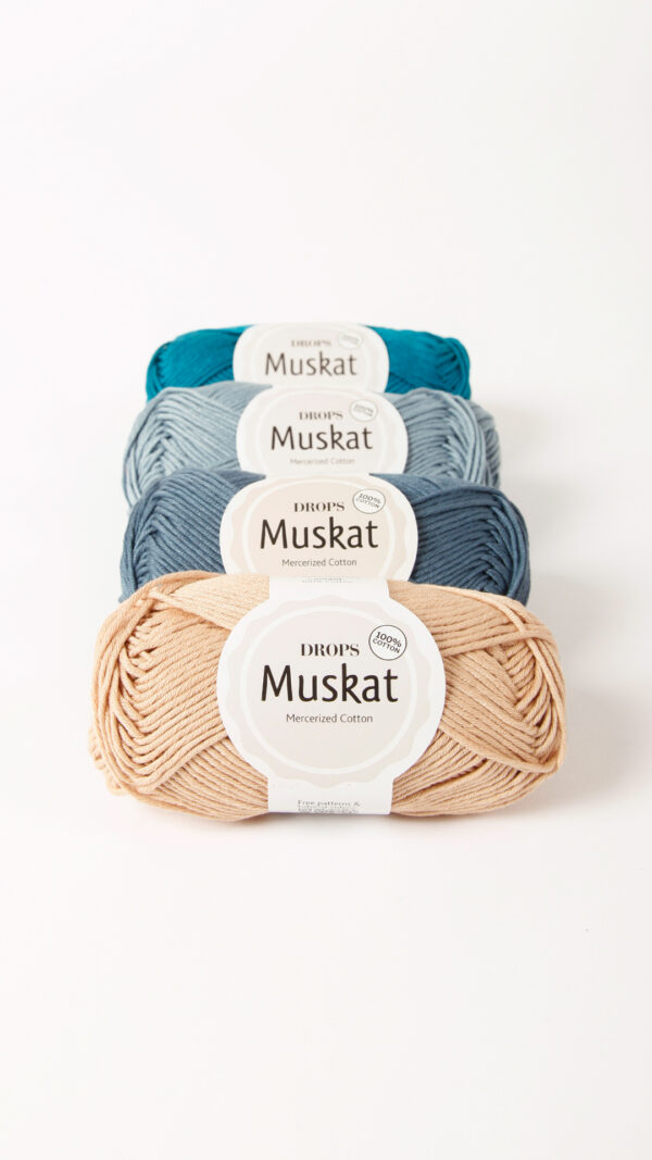 DROPS Muskat (puuvill 100%; 50g/100m) - Image 2