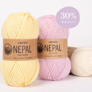 DROPS Nepal (alpaca 35%, vill 65%) 30% soodus