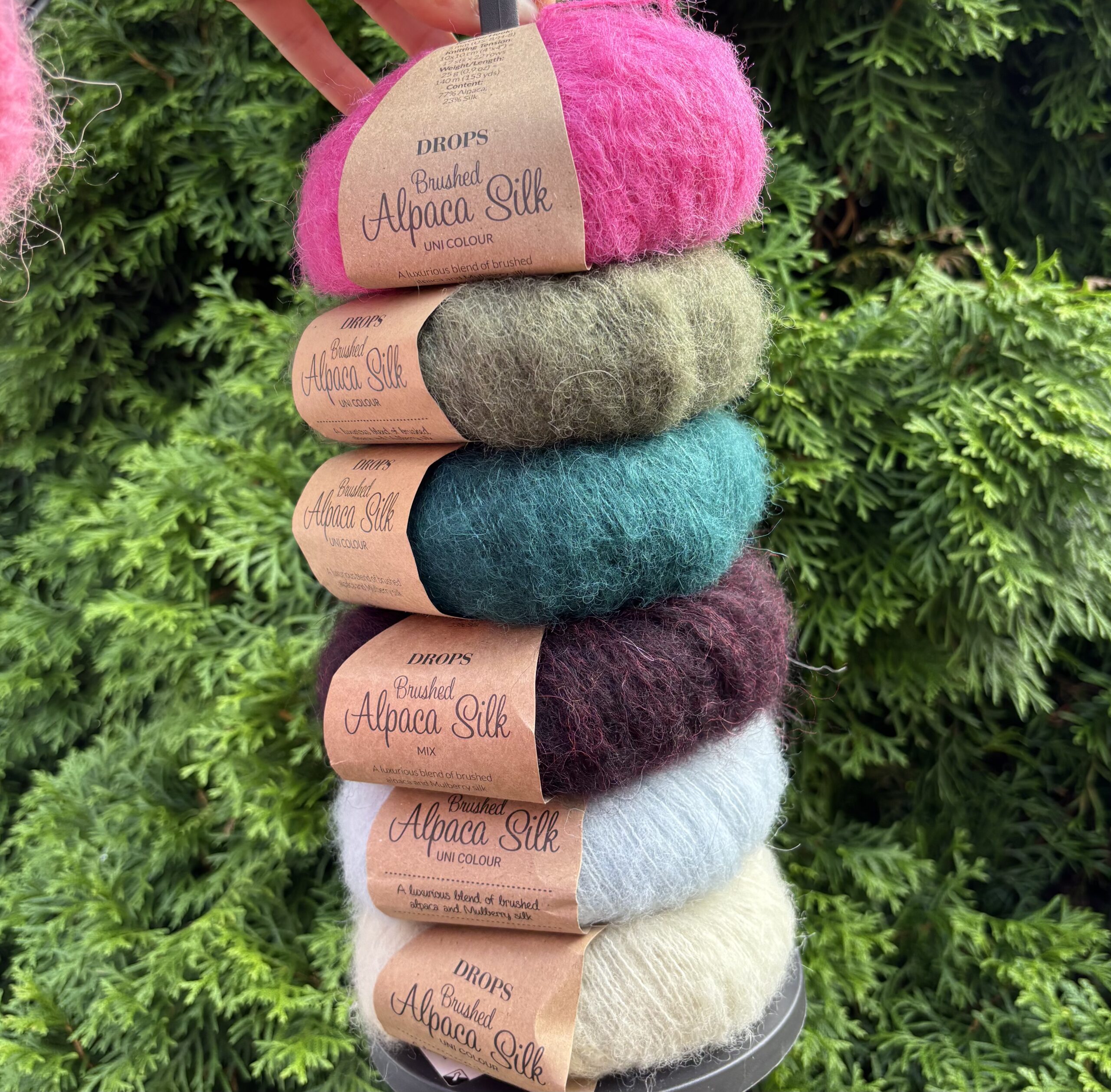 DROPS Brushed Alpaca Silk (alpaka 77%, siid 23%) - 30% soodus - Pilt 2