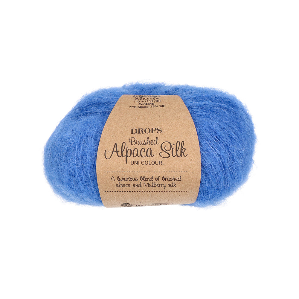 DROPS Brushed Alpaca Silk (alpaka 77%, siid 23%) - 30% soodus - Pilt 3