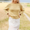 Kampsun "kollane tulp" (muster 222-4; lõngast Belle või Merino Extra Fine) - Image 2