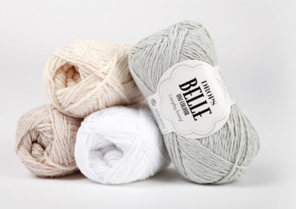 DROPS Belle (53% puuvill, 33% viskoos, 14% linane; 50g/120m) - Image 4