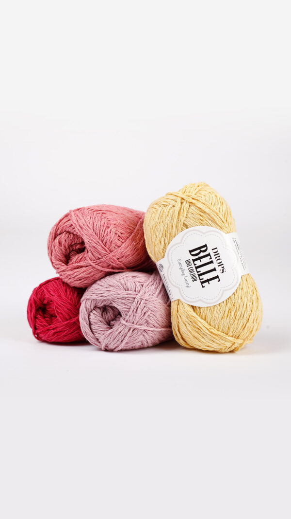 Kampsun "kollane tulp" (muster 222-4; lõngast Belle või Merino Extra Fine) - Image 6