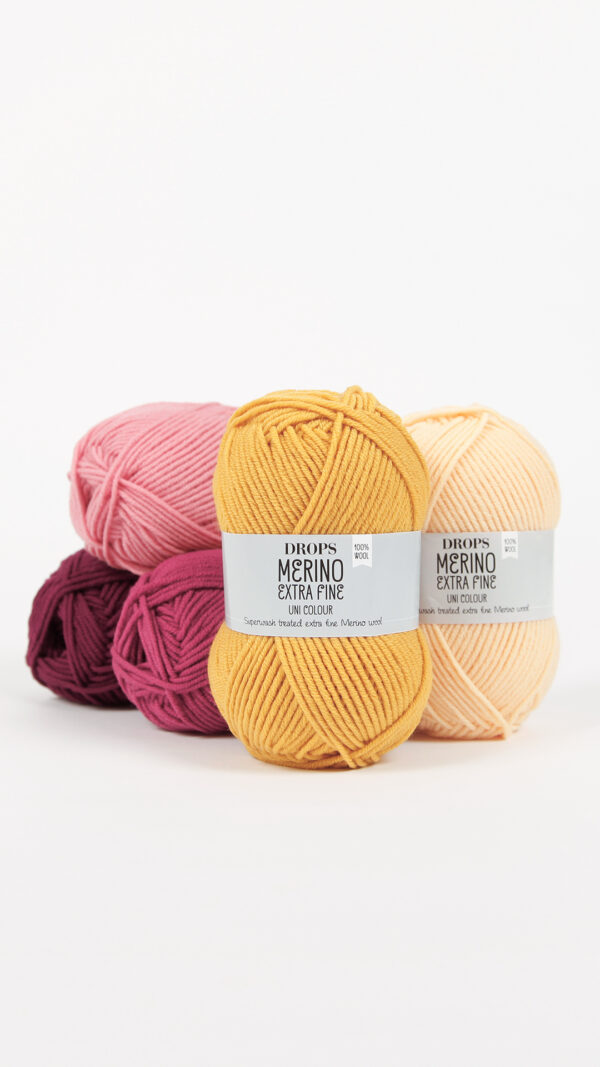 Kampsun "kollane tulp" (muster 222-4; lõngast Belle või Merino Extra Fine) - Image 7