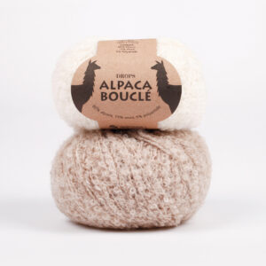 DROPS Alpaca Bouclé (alpaka 80%, vill 15%, polüamiid 5%)