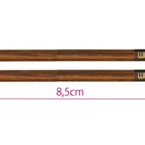 Lühikesed vahetatavate otstega ringvardad Ginger, KnitPro (10 cm) - 4,00 mm