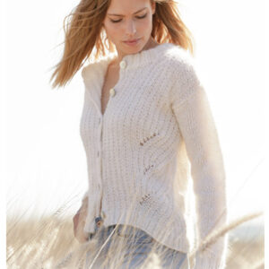 Kardigan "Wake the Wind Jacket" (muster 212-7; lõng Alpaca+Kid-Silk)