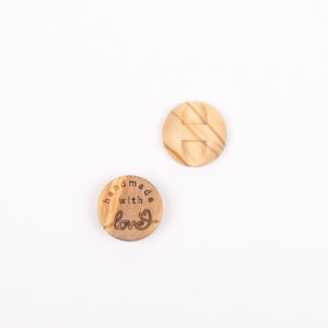 Nööp Handmade with Love (15 mm) nr 805